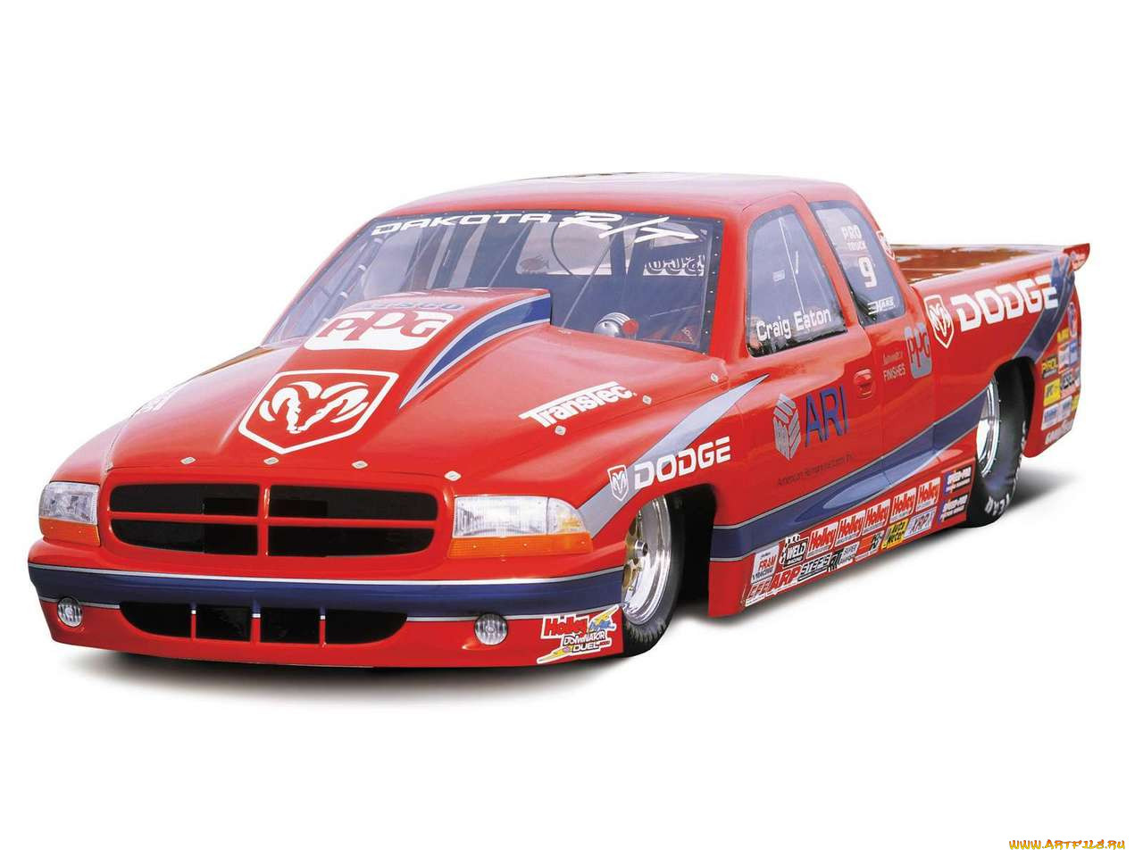 dodge, dakota, nhra, pro, stock, truck, 2001, 